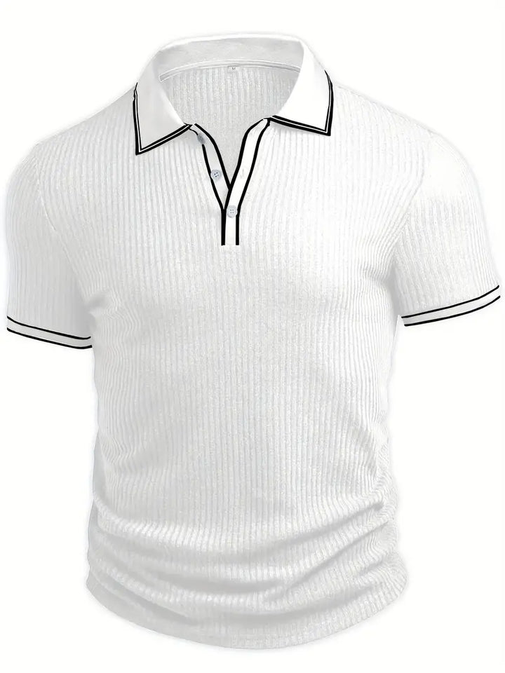Emilio | Men's Tailored Custom Polo with Buttons