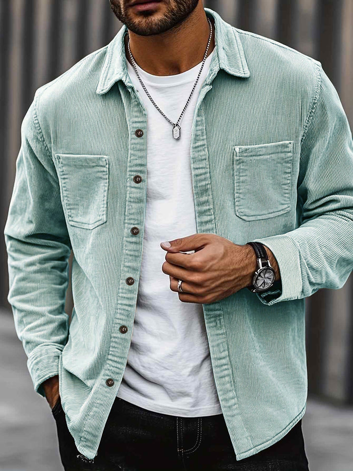 Johan | Men's Shirt Jacket with Pockets