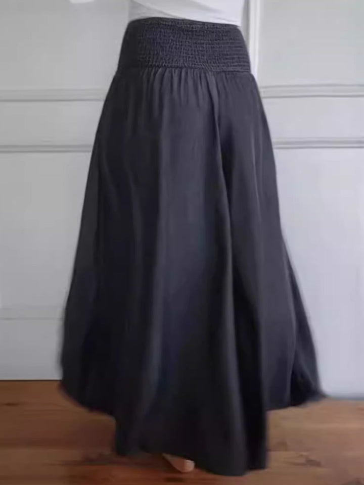 Marlene | Floral Loose-fitting Pants for summer with Pockets