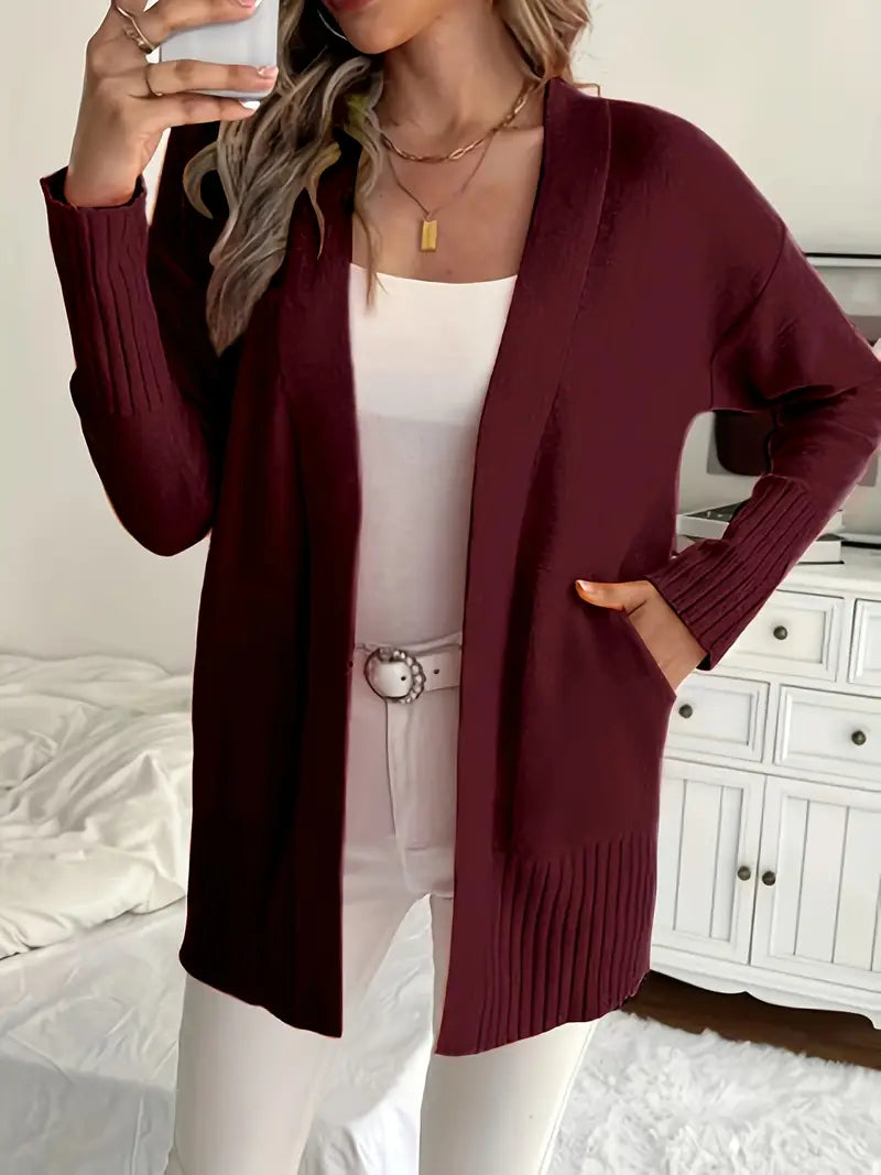Flor | Relaxed V-Neck Cozy Cardigan