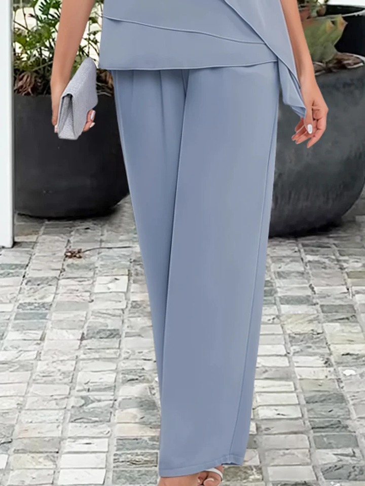 Corinna | Women's Flutter Sleeve Graceful Flow Set