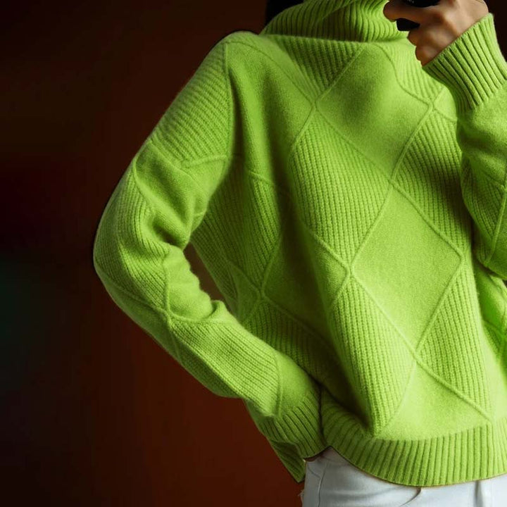 Charlotte – Chic High-Neck Sweater