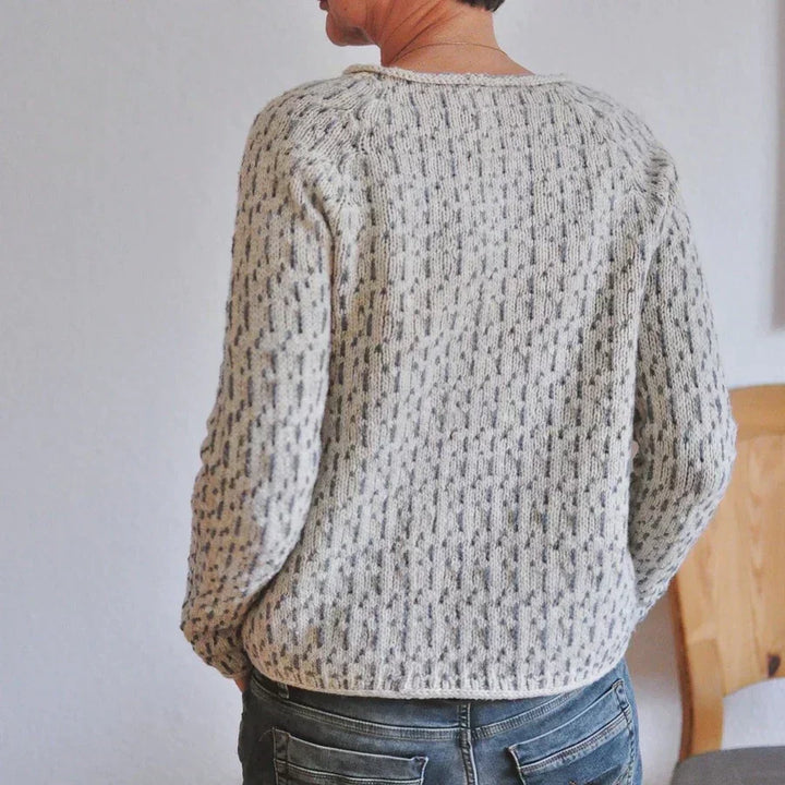 Kristine™ - Cozy Textured Knit Sweater