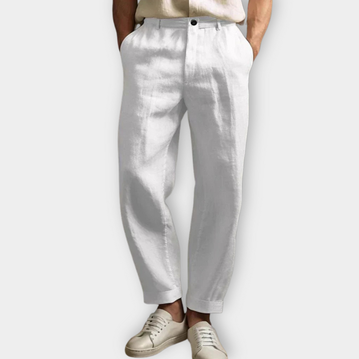 Han | Casual Pants with Buttons