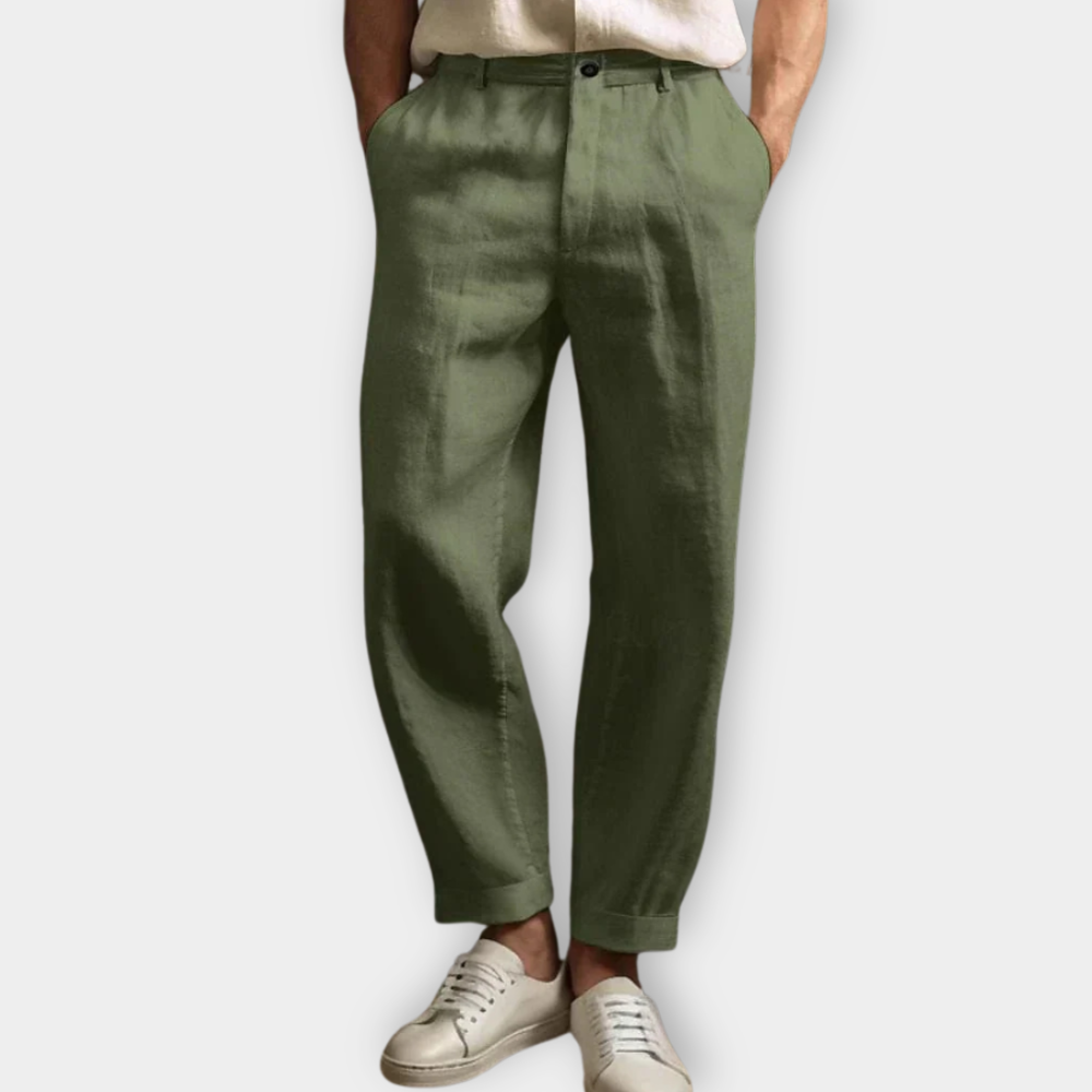 Han | Casual Pants with Buttons