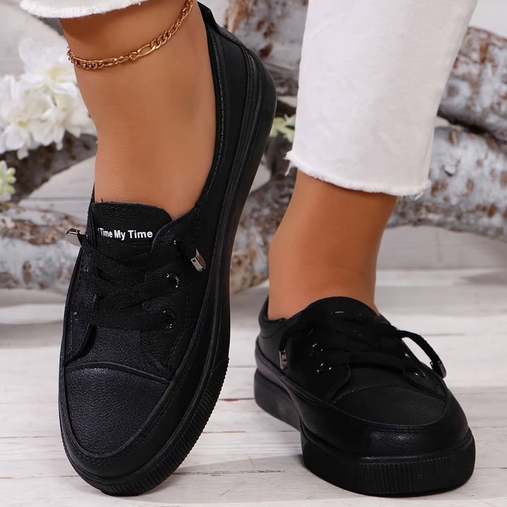 Elise | Women's Lace-Up Orthopedic Flat Shoes