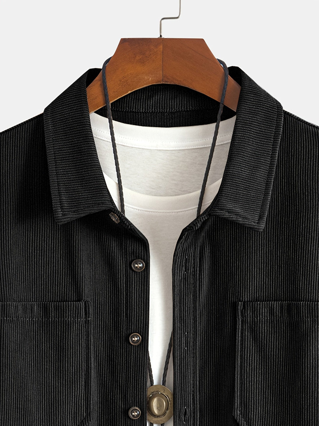 Bryce | Men's Long Sleeve Overshirt with Pockets and Buttons
