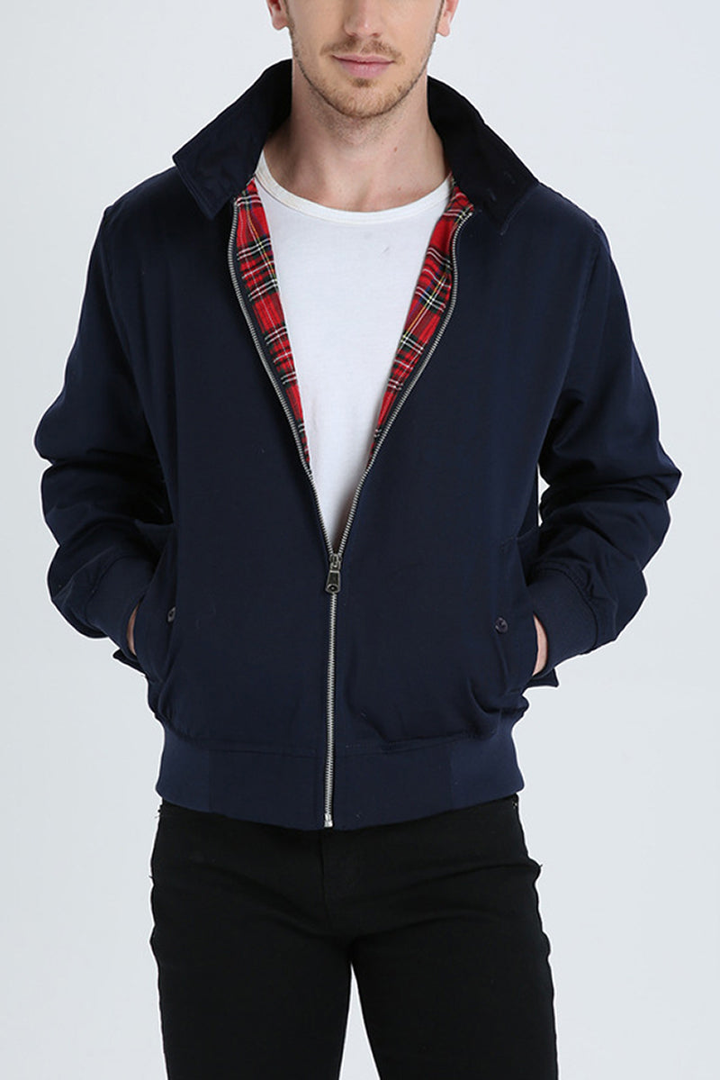 Harry | Tartan Stone Jacket with Pockets