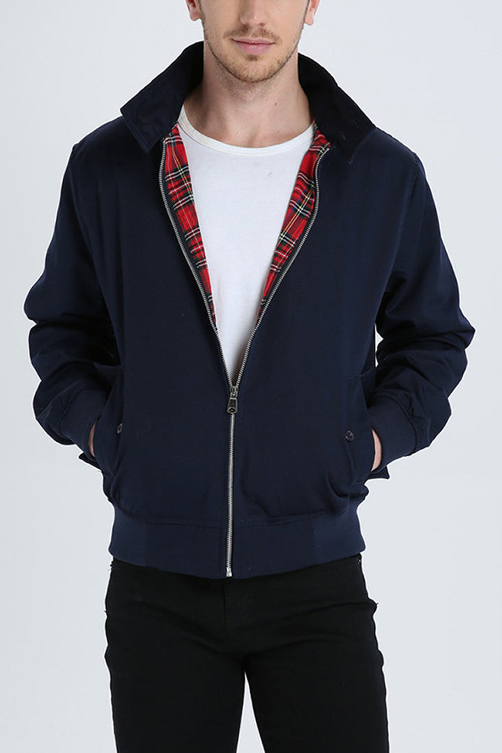 Harry | Tartan Stone Jacket with Pockets
