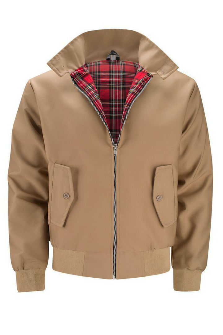 Harry | Tartan Stone Jacket with Pockets