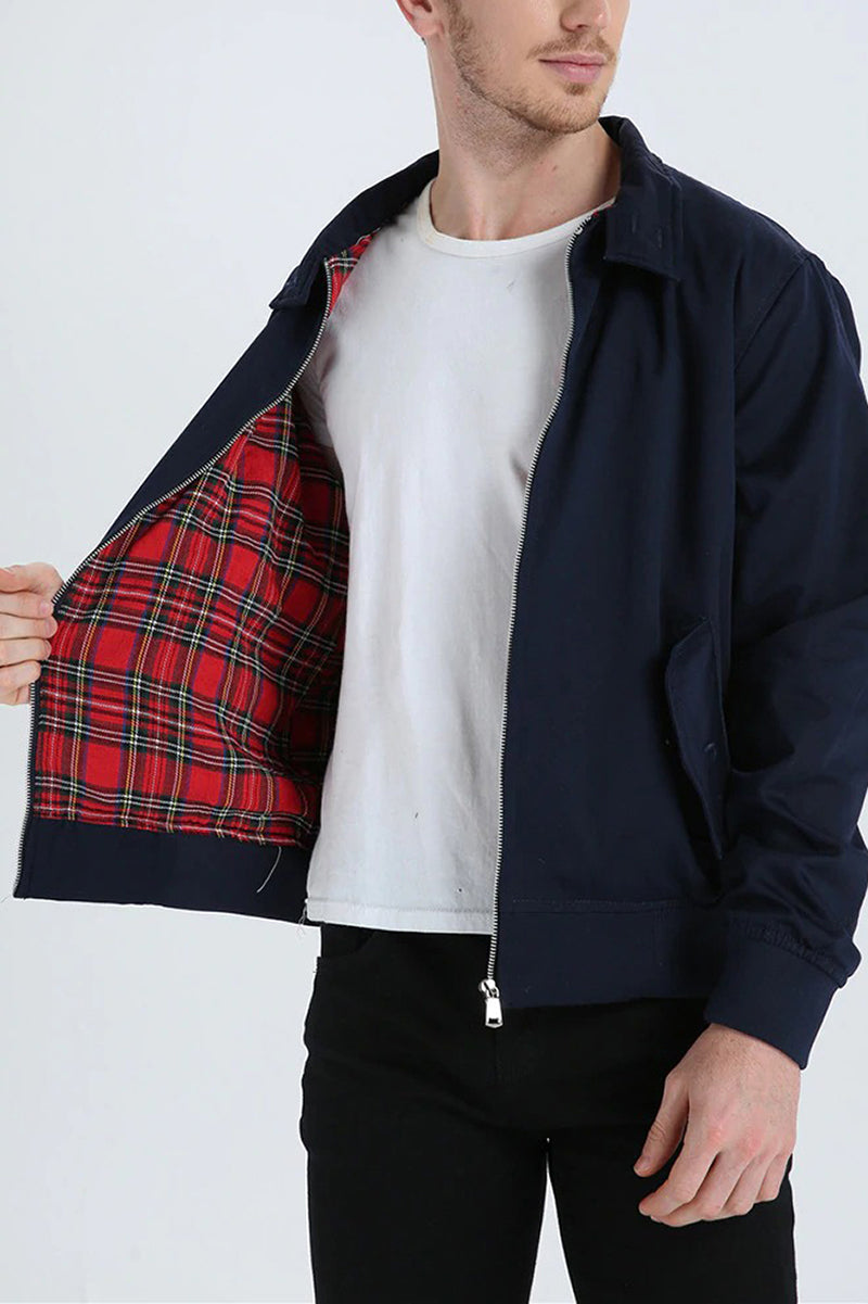 Harry | Tartan Stone Jacket with Pockets