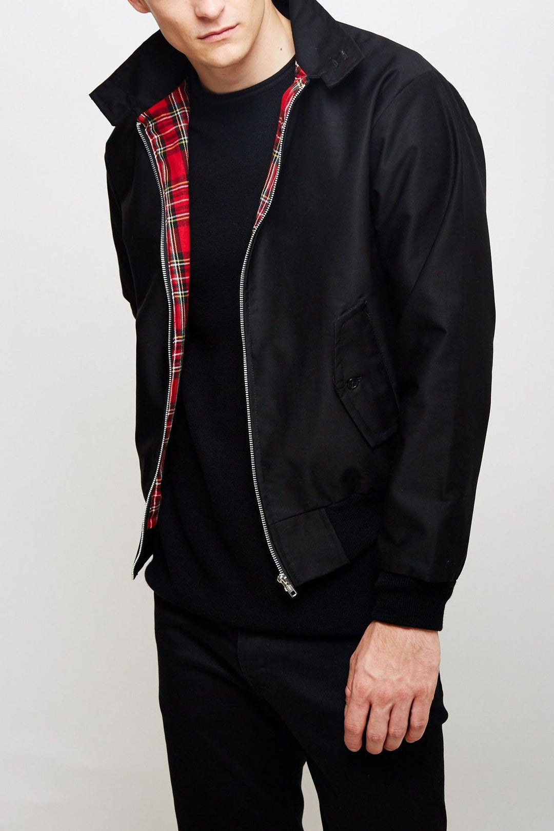 Harry | Tartan Stone Jacket with Pockets