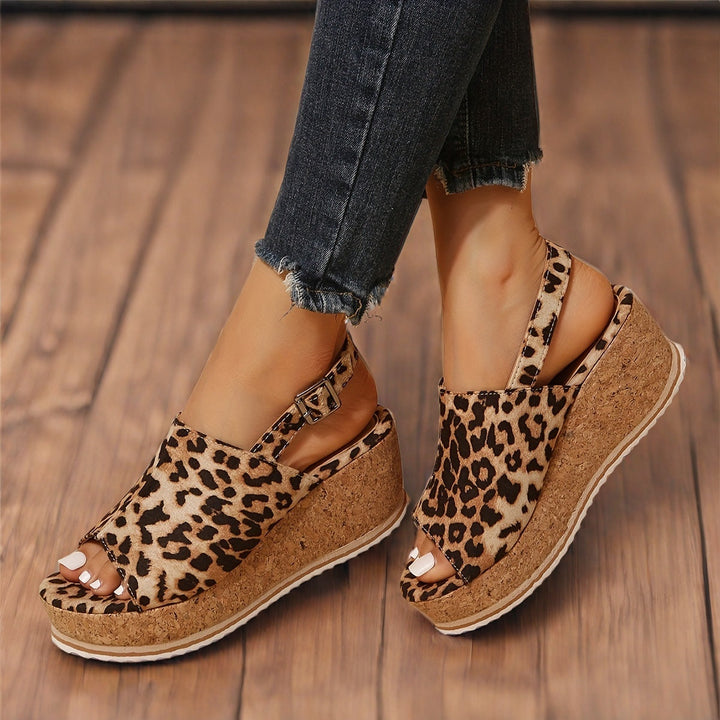 Savanna Slingback Wedge Sandals
