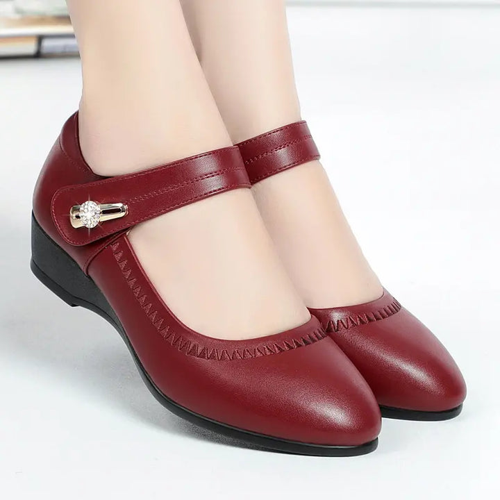 Lydia | Women's Wedge Mary Jane Shoes