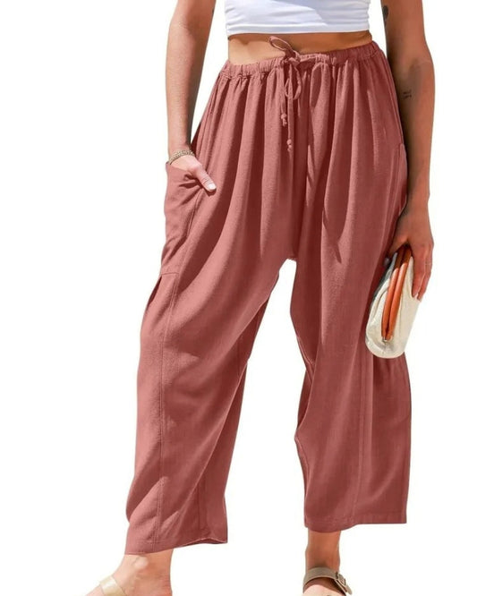 Sabrina™ - Wide Leg Linen Pants