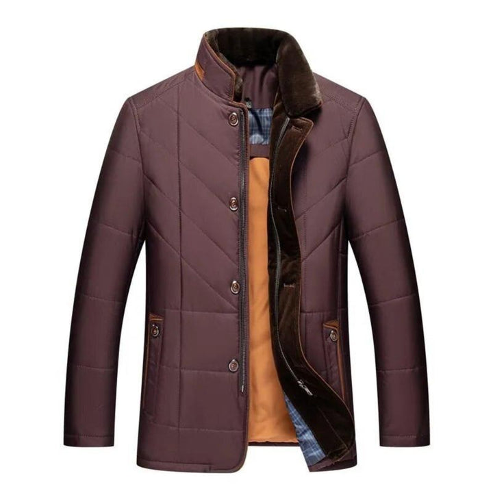 Michele | Men's Winter Jacket with Stand-Up Collar