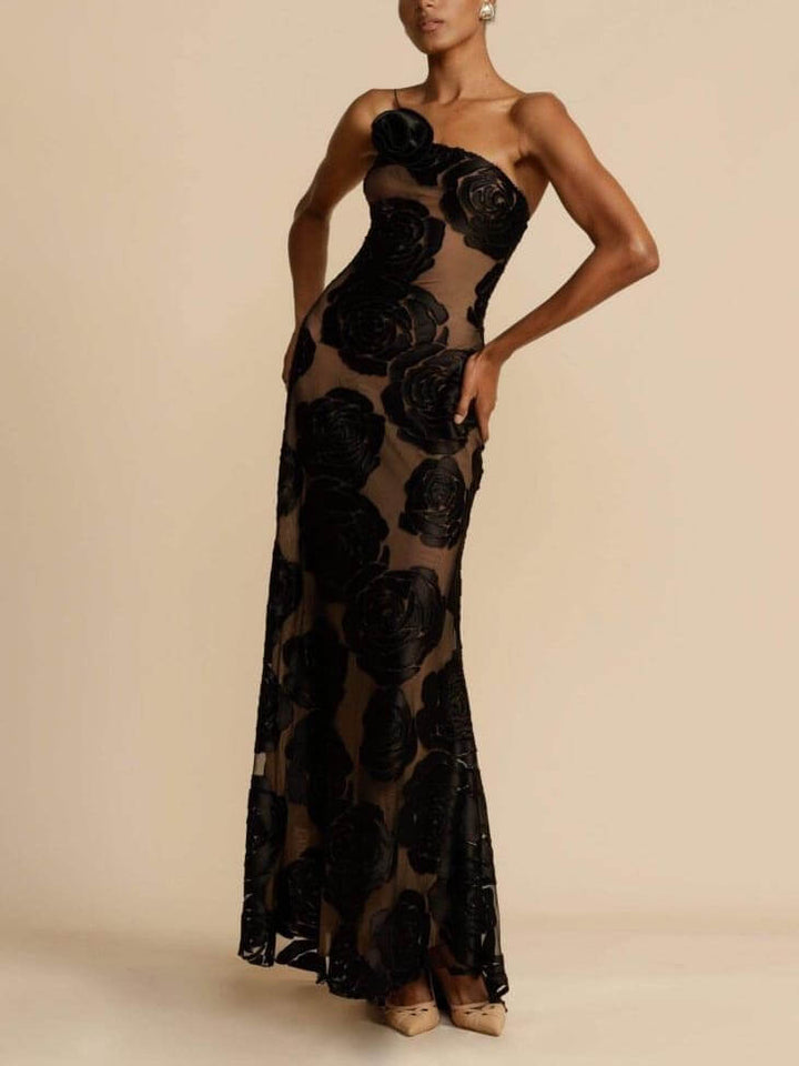 Luna | Women's Relaxed Flower Maxi Dress