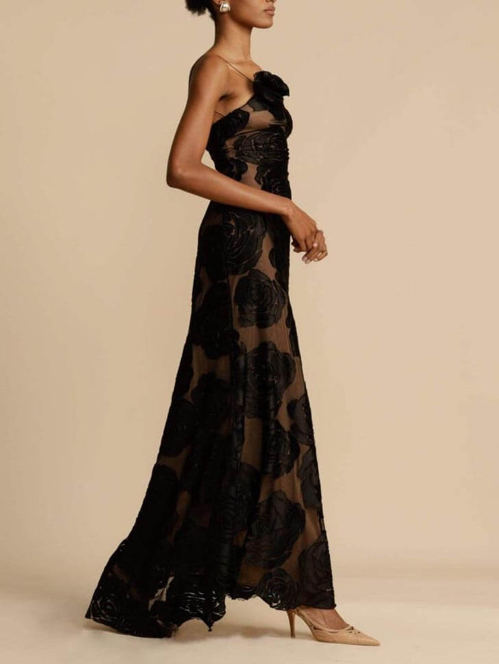 Luna | Women's Relaxed Flower Maxi Dress