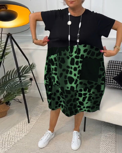 Lina | Airy Summer Dress with Round Neckline