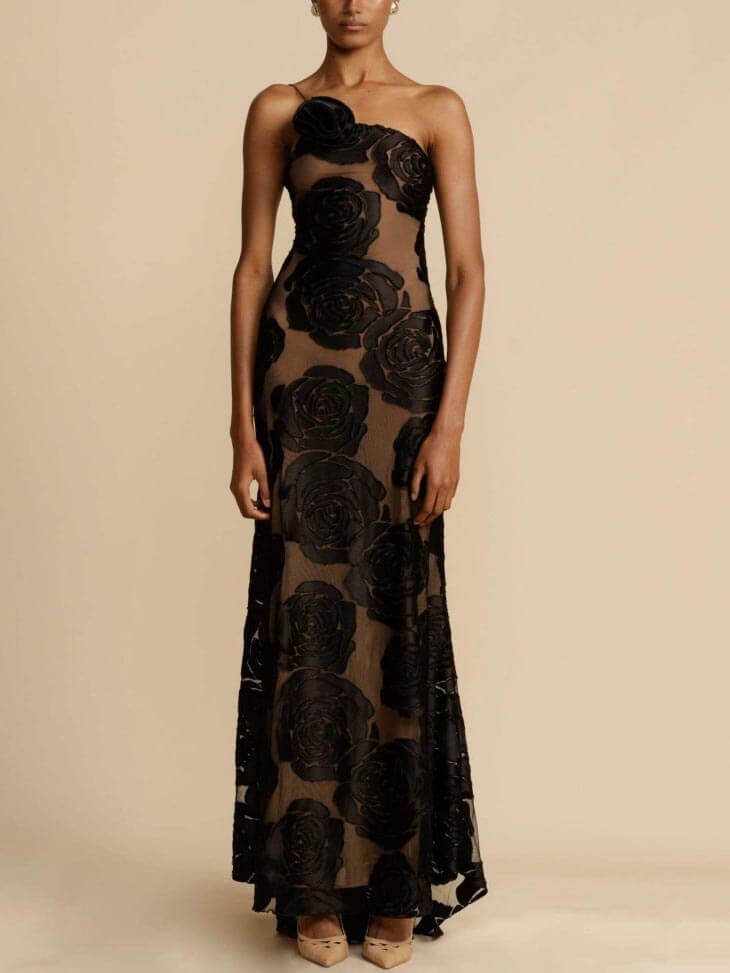 Luna | Women's Relaxed Flower Maxi Dress