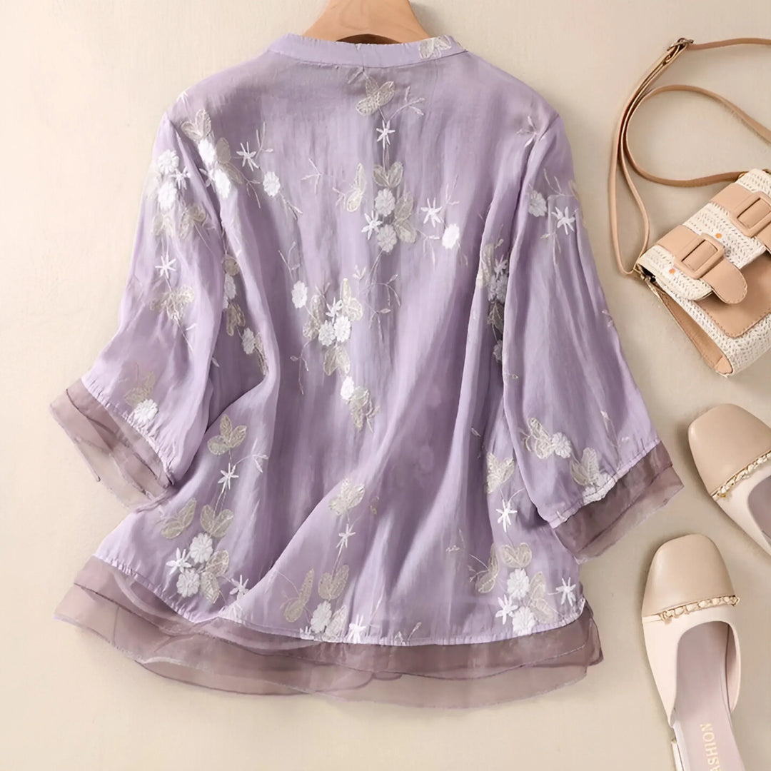 Madeline™ - Lightweight Cotton Blouse