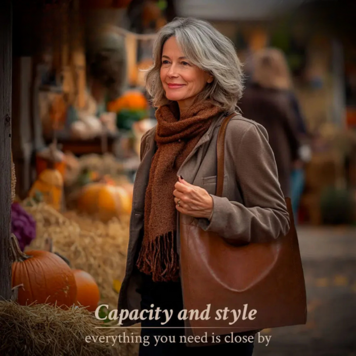 Jorleif | Classic tote bag with character and Pockets