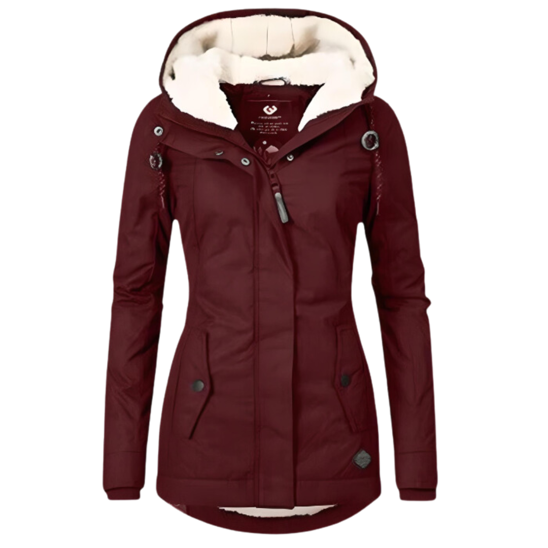 Frieda | Slim Fit All-Weather Women's Parka with Pockets