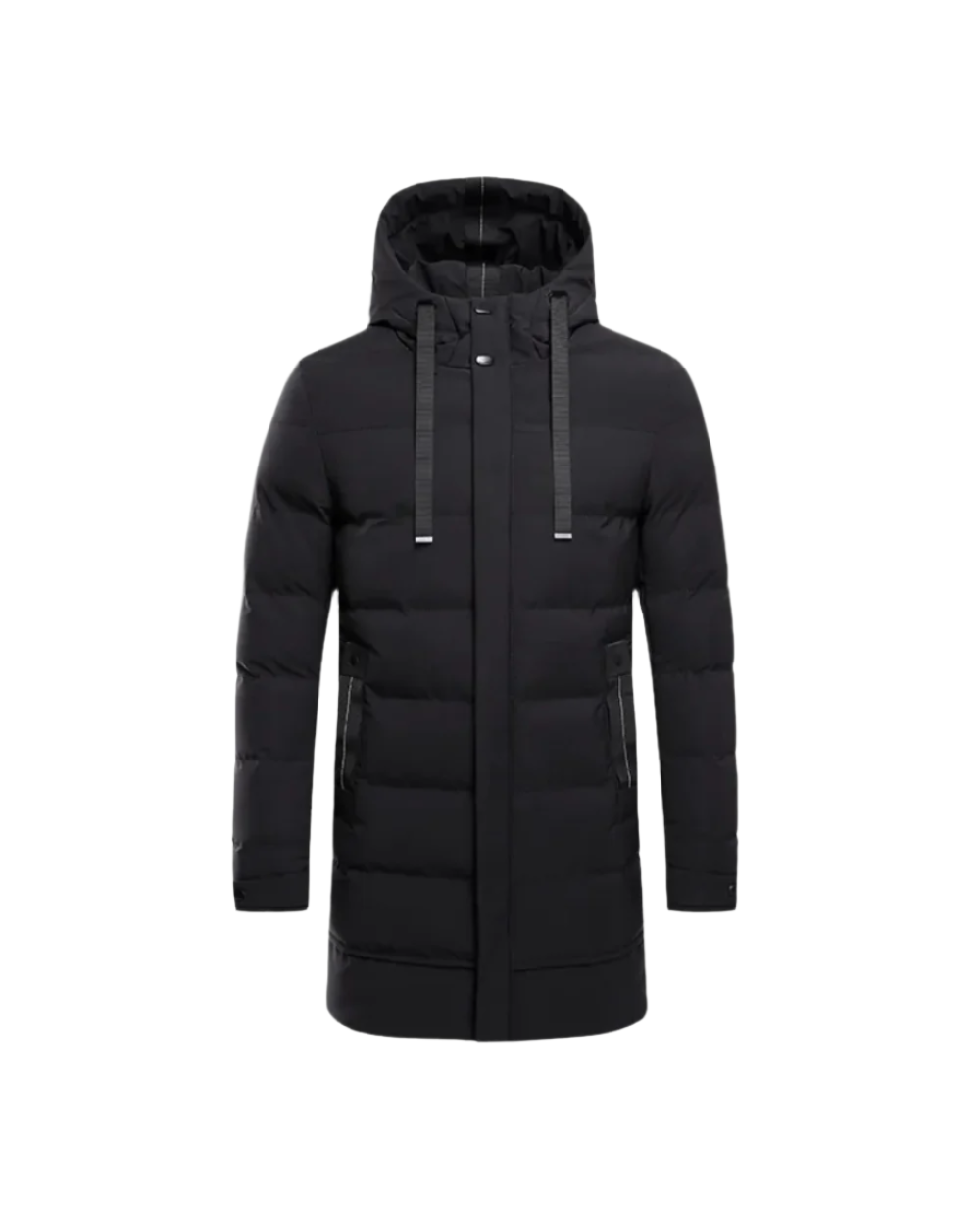 Gianluca | Men's Tailored Long Winter Jacket with Buttons