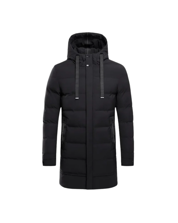 Gianluca | Men's Tailored Long Winter Jacket with Buttons