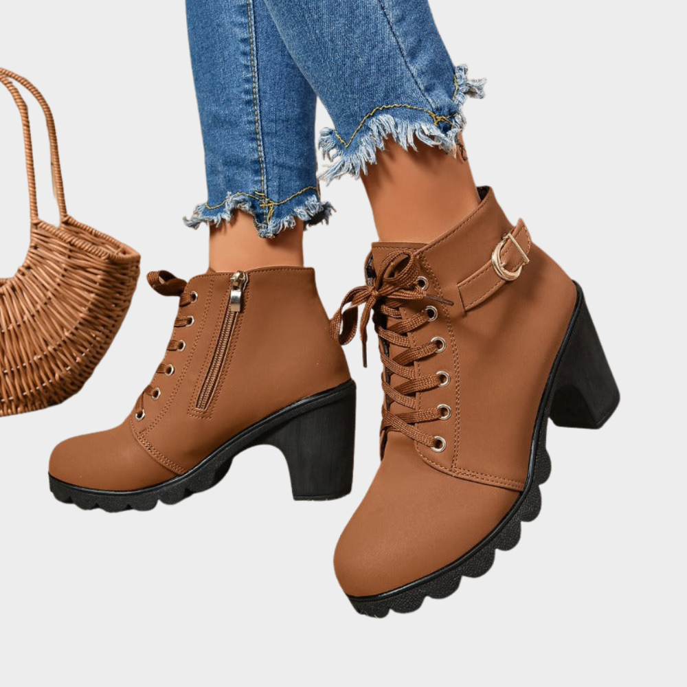 Kenna | Women's Block Heel Ankle Boots