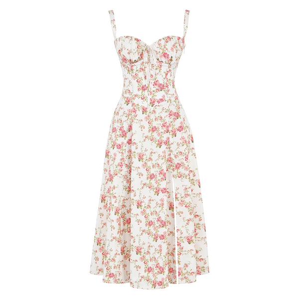 Tirzah - Flowy Boho Slip Skirt Dress