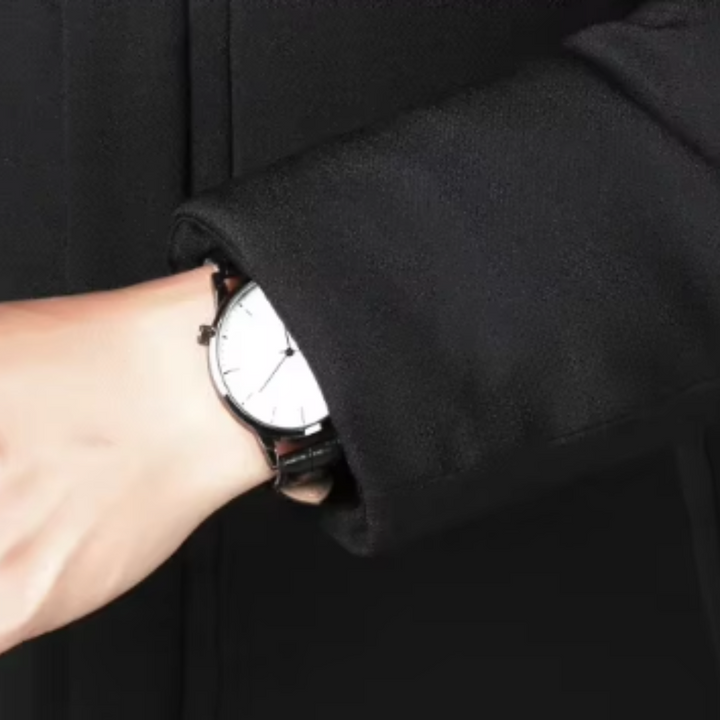 Tailored Elegant Long Men's Jacket