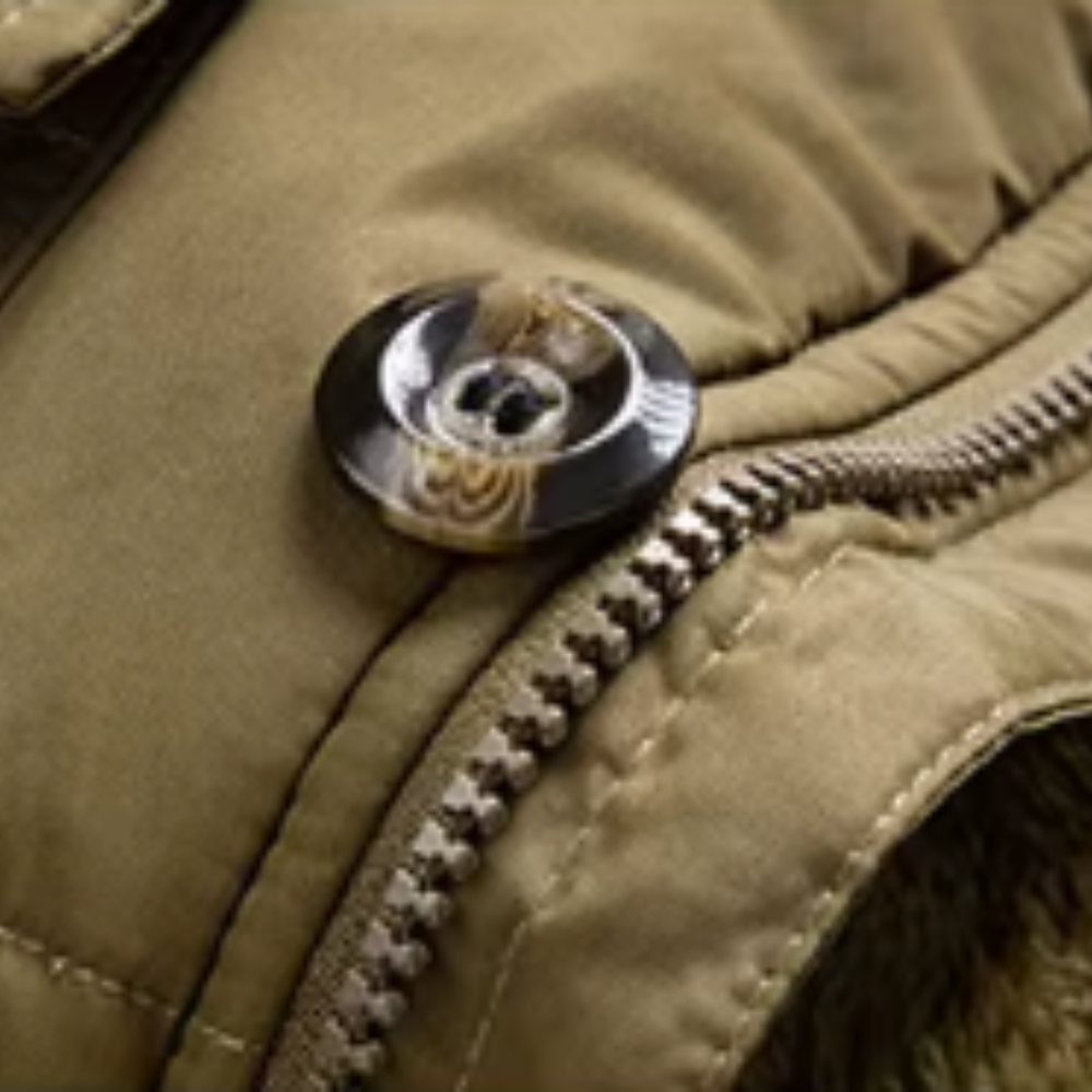 Men's Tailored Elegant Parkas Jacket