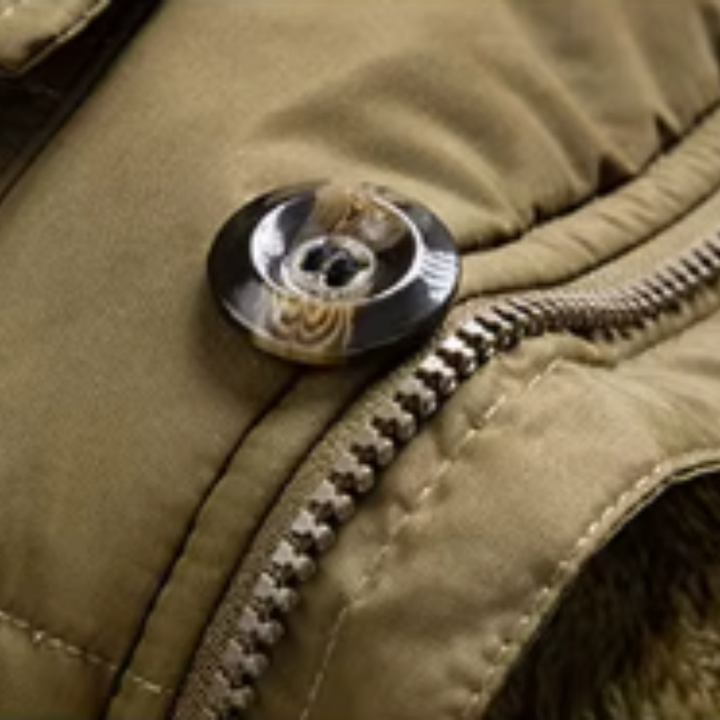 Men's Tailored Elegant Parkas Jacket