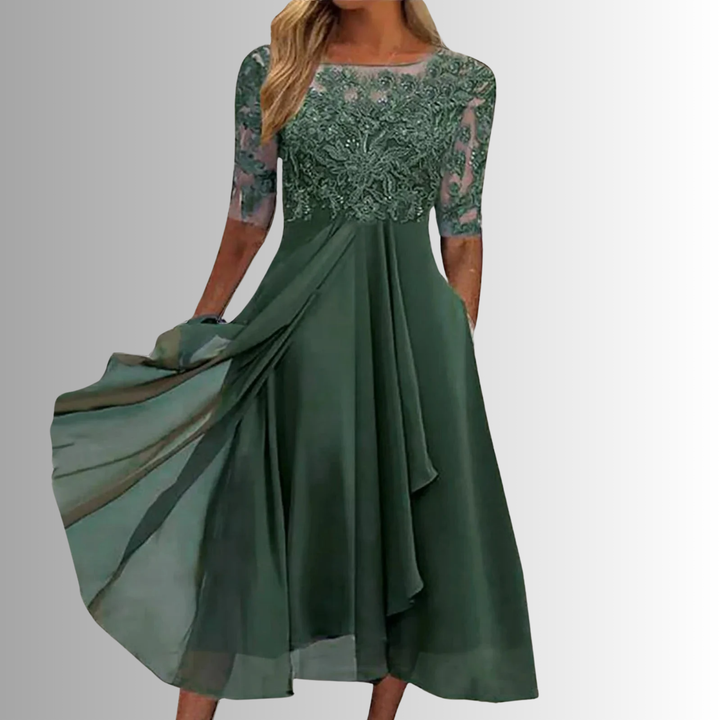 Rhonda™ - Elegant Lace Dress