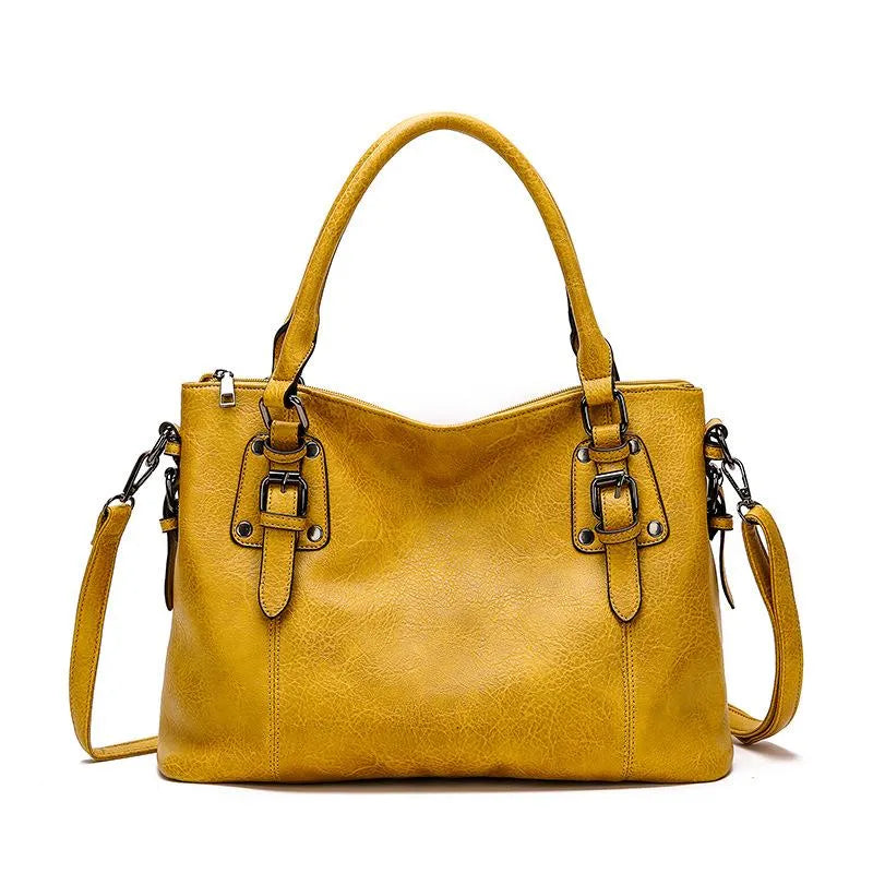 Dagfrid | Versatile and stylish bag in warm caramel color