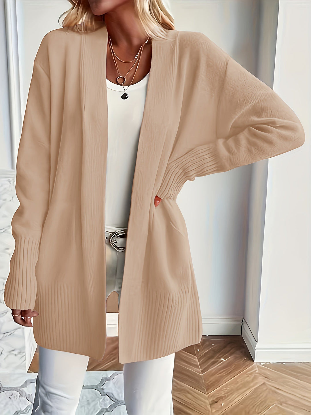 Flor | Relaxed V-Neck Cozy Cardigan
