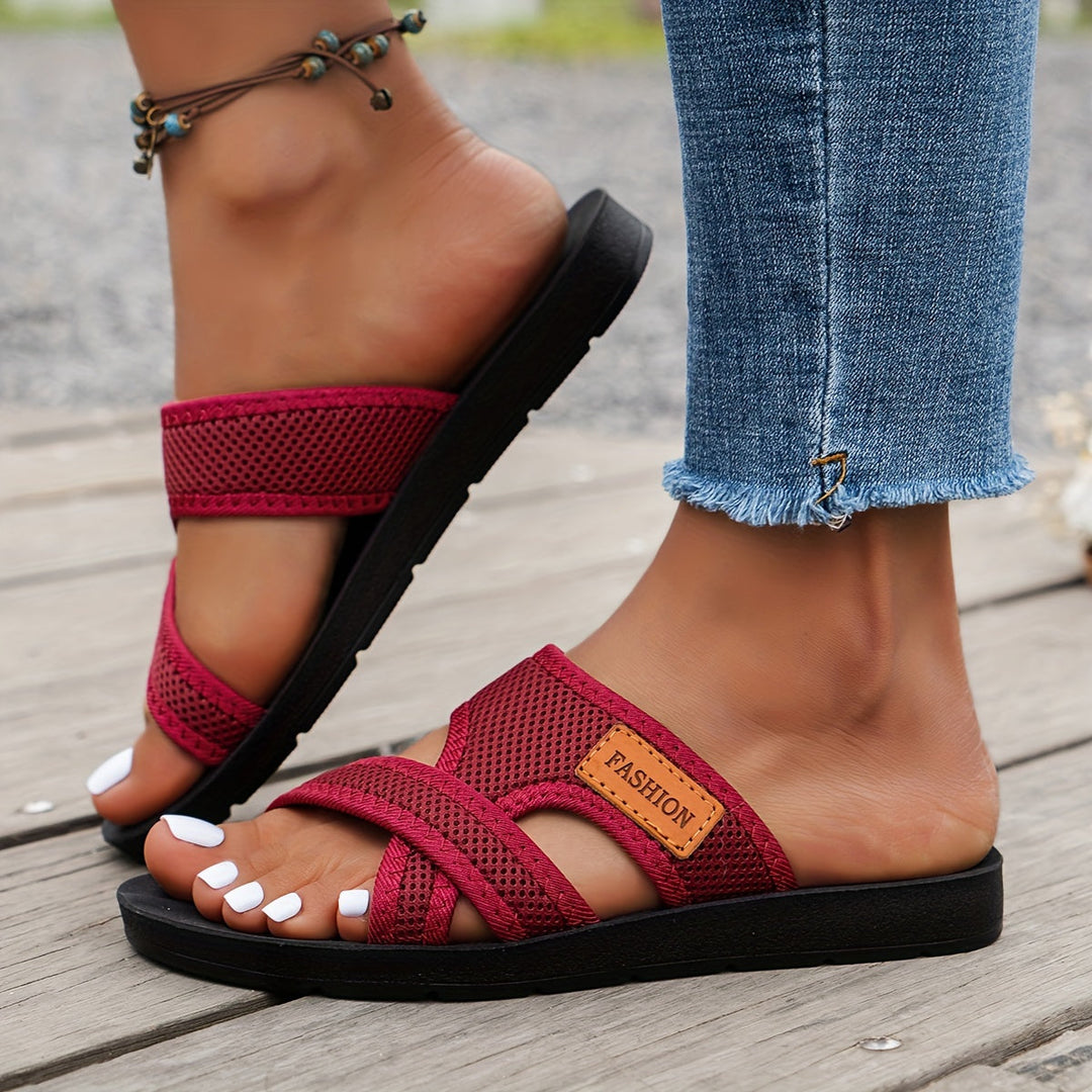 Gaia™ - Breathable Mesh Slide Sandals