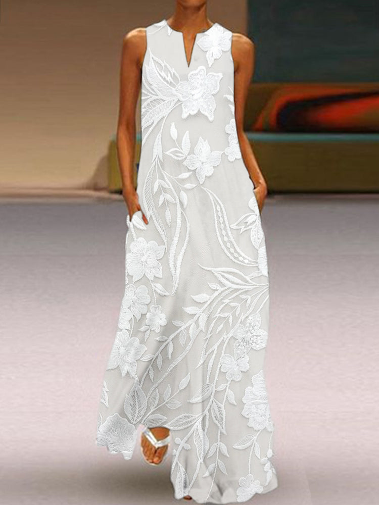 Meliora™ - Luxe Printed Dress