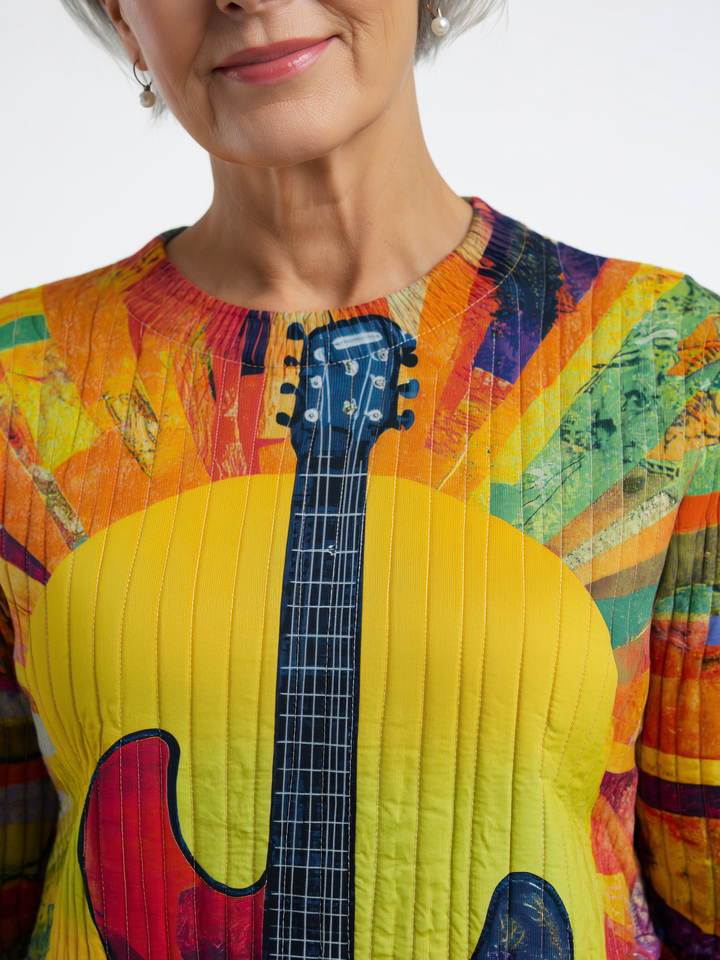 Tatum | Women's Relaxed Colorful Boho Style Sweatshirt