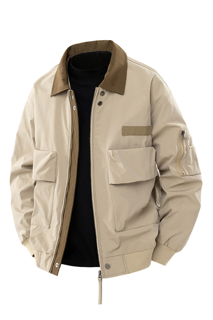 US | Men's Heritage Water & Windproof Pilot Jacket with Pockets