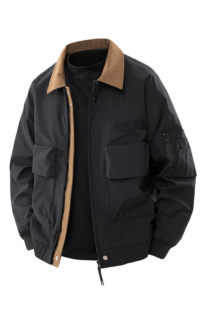 US | Men's Heritage Water & Windproof Pilot Jacket with Pockets