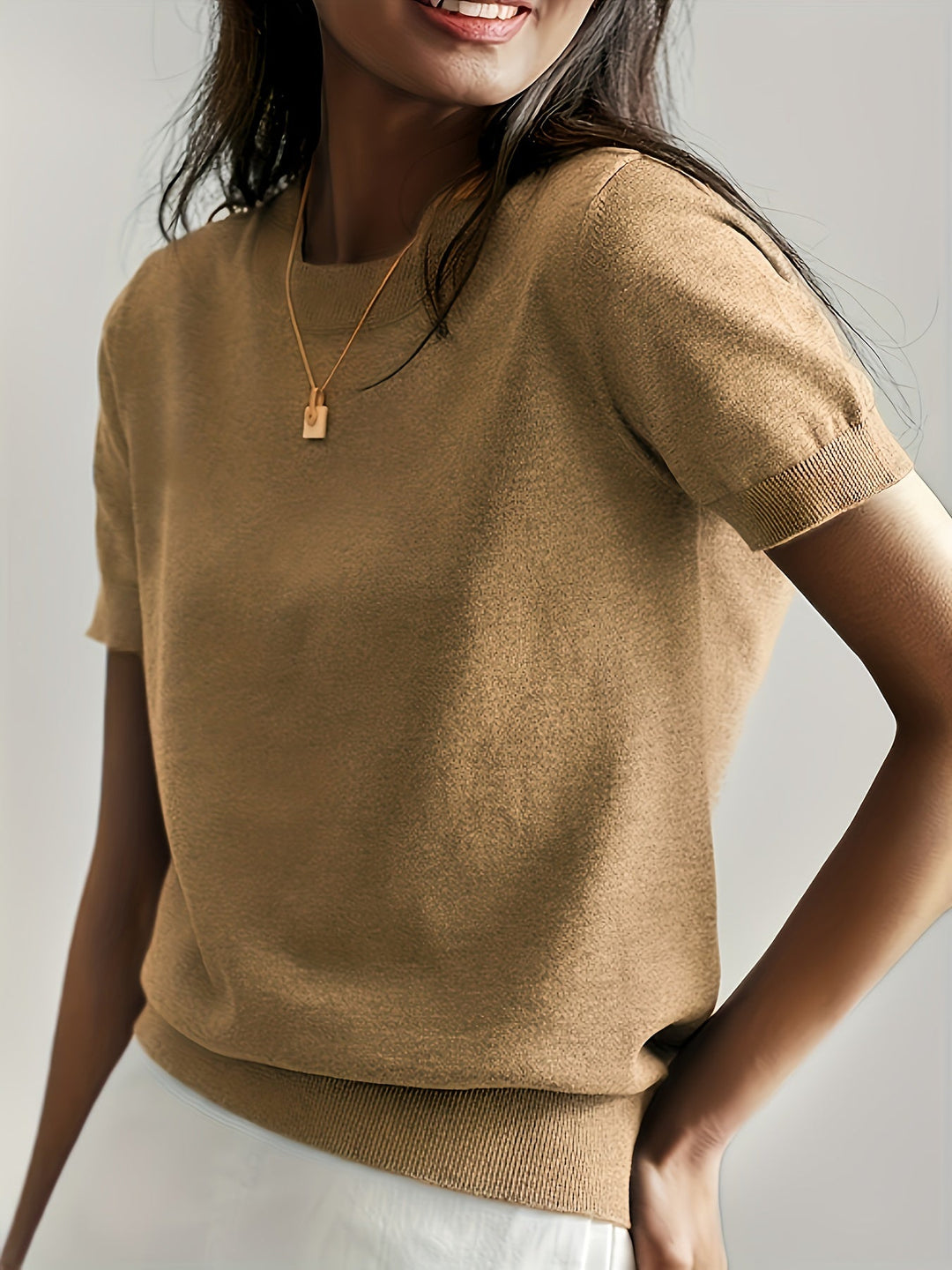 Anais™ - Lightweight Casual Short Sleeve Top