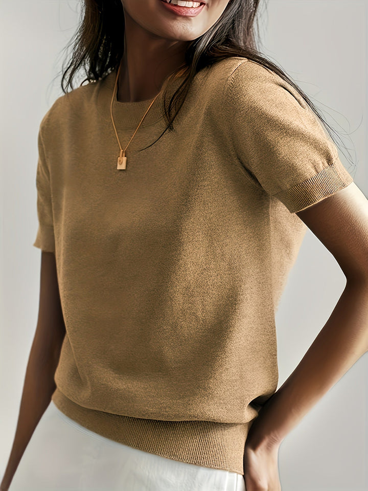 Anais™ - Lightweight Casual Short Sleeve Top