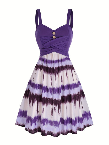 Gisele™ - Comfortable Tie-Dye Sleeveless Summer Dress