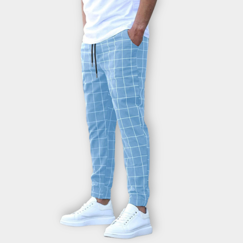 Conrad | Checked Jogger Pants