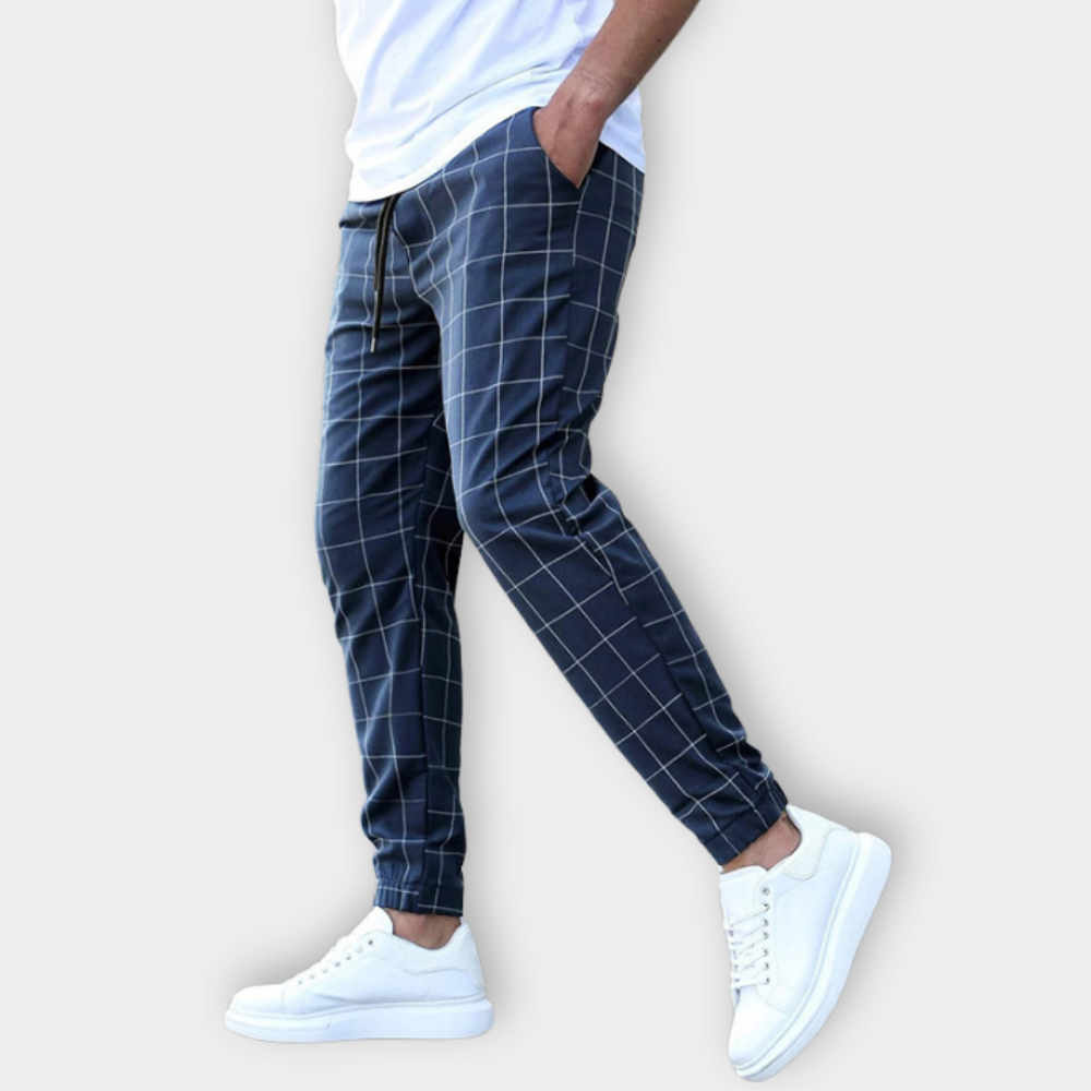 Conrad | Checked Jogger Pants
