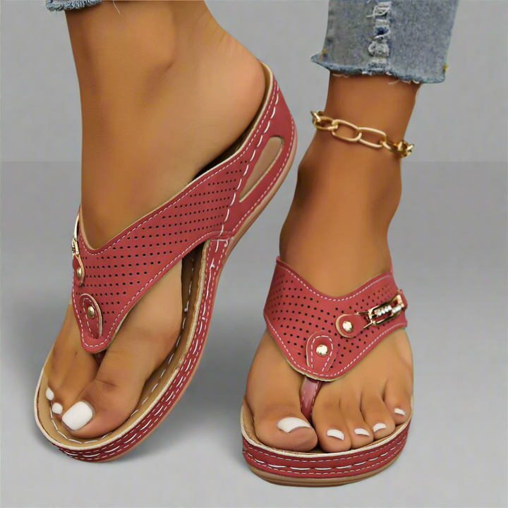Mira | Women's Retro Sandals with Arch Support, Comfortable and Stylish