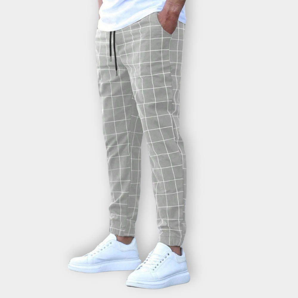 Conrad | Checked Jogger Pants