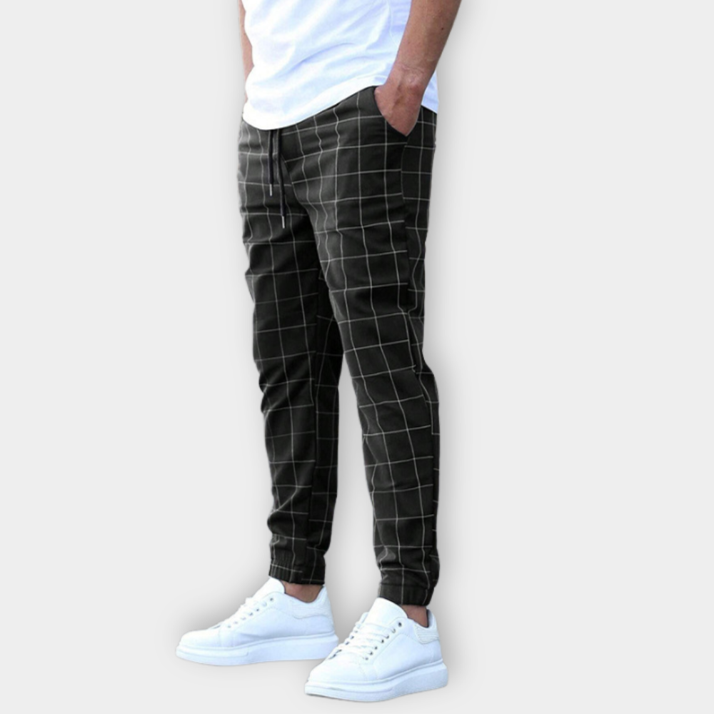 Conrad | Checked Jogger Pants